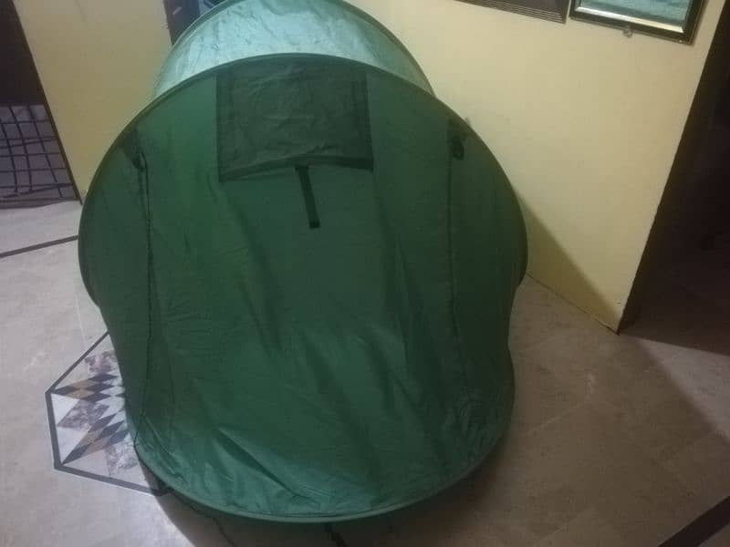 Camping Tent with Air Mattress 0