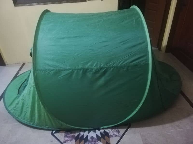 Camping Tent with Air Mattress 1