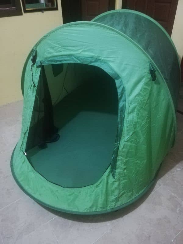 Camping Tent with Air Mattress 2