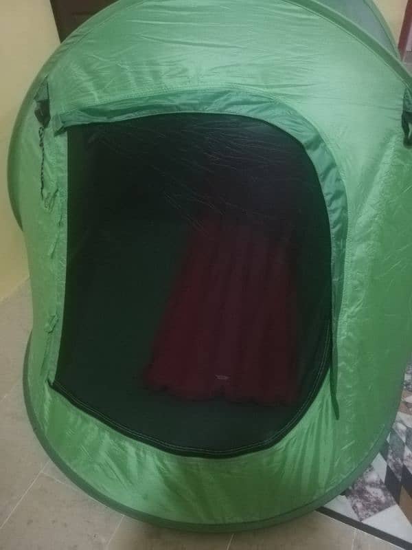 Camping Tent with Air Mattress 10