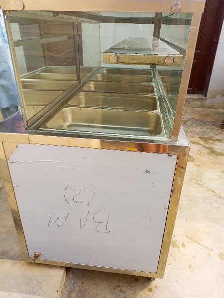 Hot Food Counter Steel Body. . . 03041777570 1