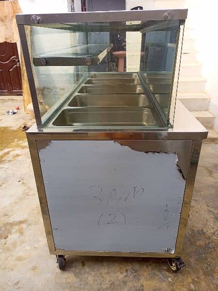 Hot Food Counter Steel Body. . . 03041777570 2