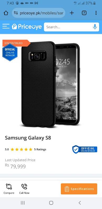 Samsung Galaxy S8 3