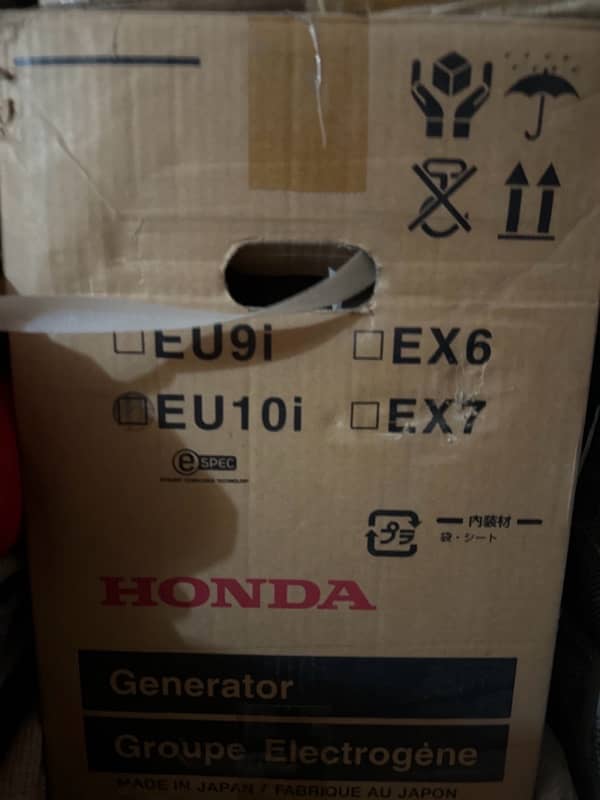 HONDA EU10i 1 kVA GENUINE JAPAN ENGINE NEW WITH BOX 3