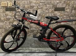 Imported "PLUS GTR"  (Foldable + Gear) Mountain Bicycle