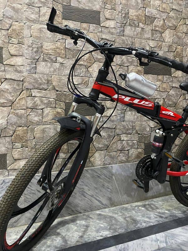 Imported "PLUS GTR"  (Foldable + Gear) Mountain Bicycle 8