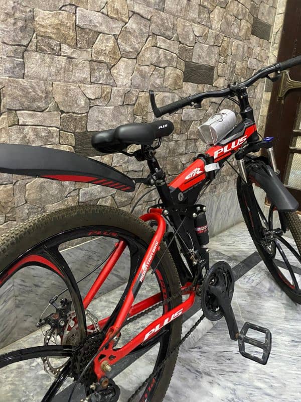 Imported "PLUS GTR"  (Foldable + Gear) Mountain Bicycle 9