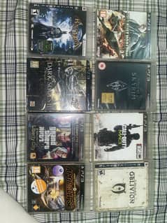 PS3 GAMES (8) Good Condition Sale