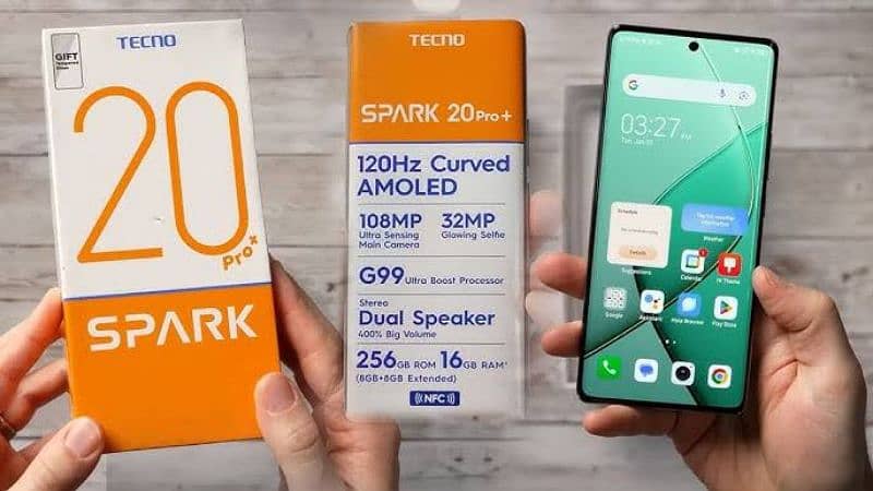 Tecno Spark20 Pro Plus 10/10 mint condition 11 month warranty 1