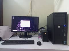 Ready to use Computer System. with Short backup UPS.