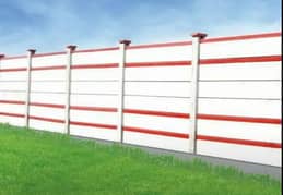 Precast Boundary Wall, Boundary Wall, Ready Made Wall, H Colum, Planks