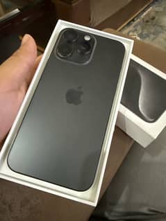 iphone 15 pro max Black titanium 256gb 0