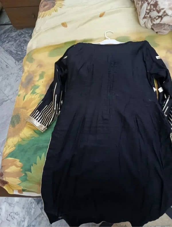 black dress sitara work 8