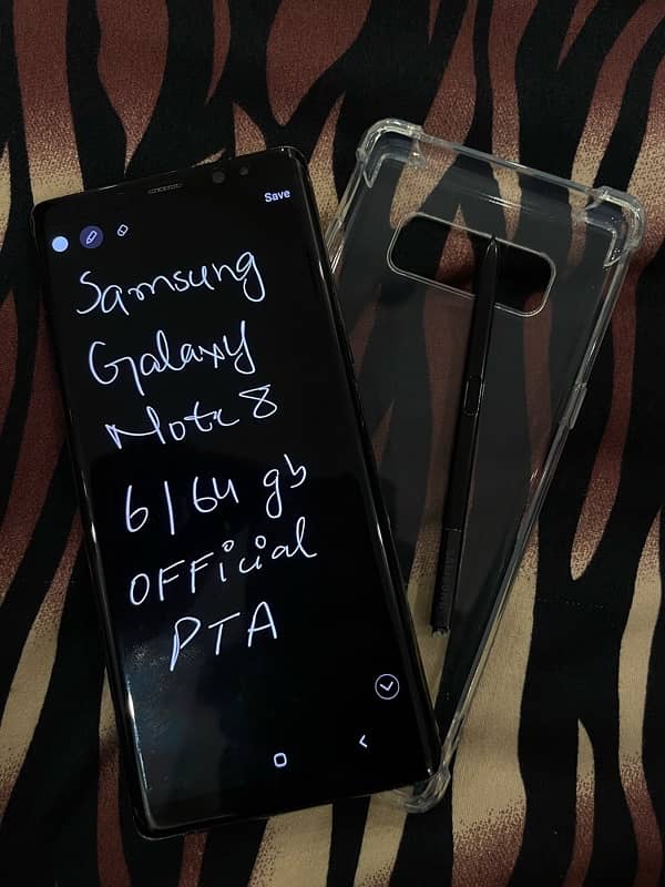 Samsung Galaxy Note 8 Official PTA 9