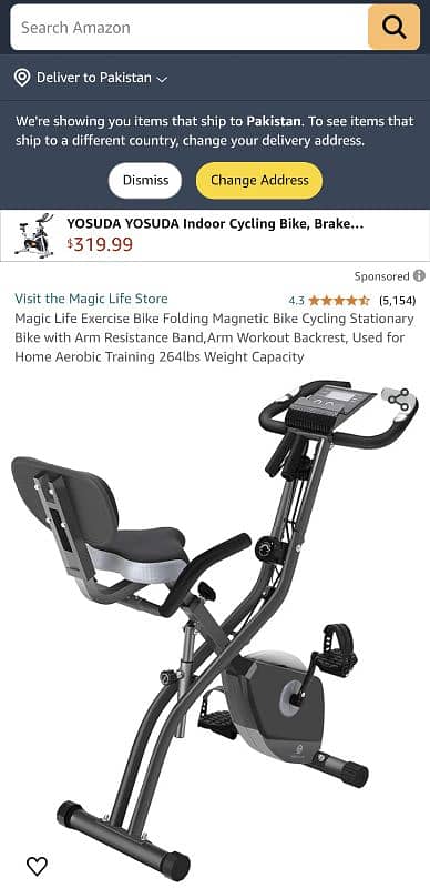 ZERO X-Fit Bike Exercise Bike Smart Tab Cycle 6