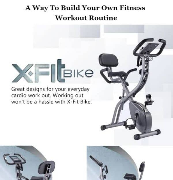 ZERO X-Fit Bike Exercise Bike Smart Tab Cycle 7