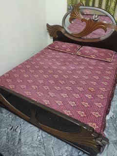 Double Bed Queen Size Without Mattress 0