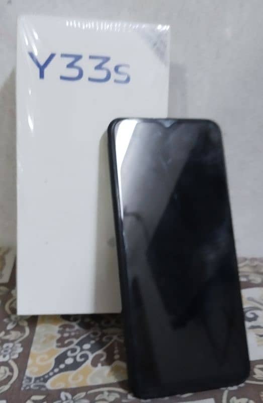 vivo y33s with box & genuine charger 100 percent ok 1