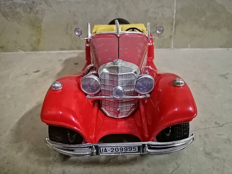 Vintage Mercedes Benz 500 K Roadster 1936 Bburago Diecast 1/20 1