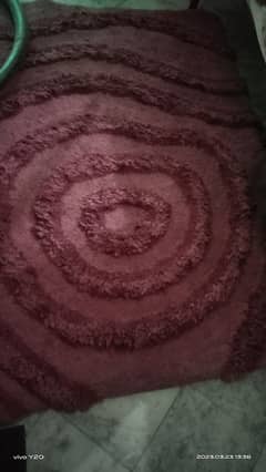 Rug in pink color