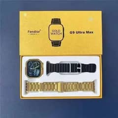 G9 Ultra Max Mubile Watch - Smart Watch Golden Edition 0