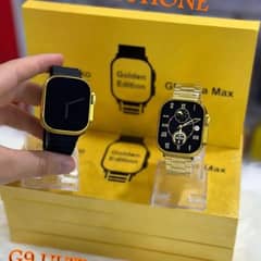 G9 Ultra pro Smartwatch | Golden Edition | Bluetooth Calling Watch