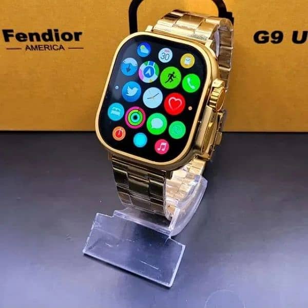 G9 Ultra Max Mubile Watch - Smart Watch Golden Edition 5