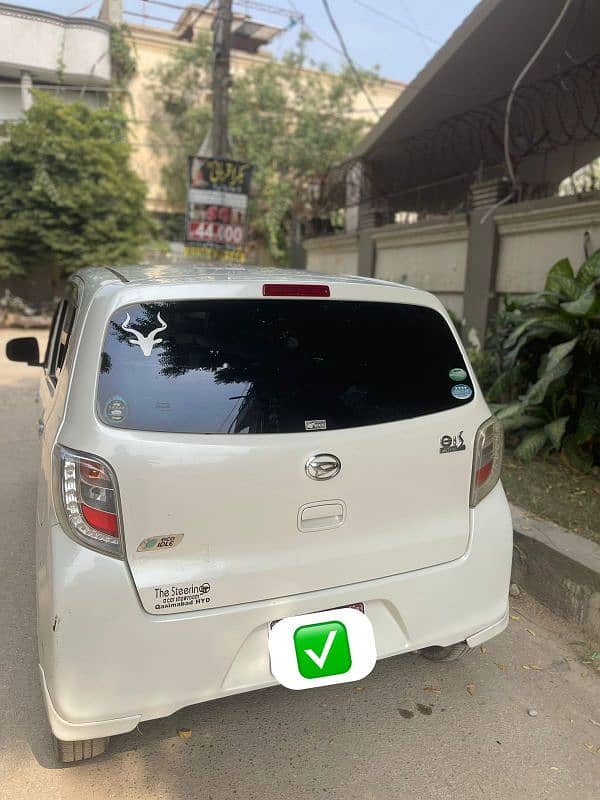 Daihatsu Mira 2015 x memorial Pearl White colr 2