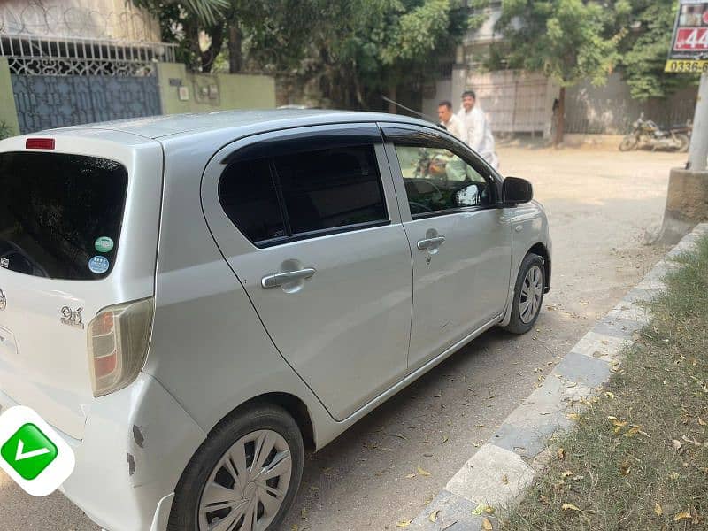 Daihatsu Mira 2015 x memorial Pearl White colr 9