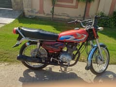 Honda 125cc motorcycle very good condition