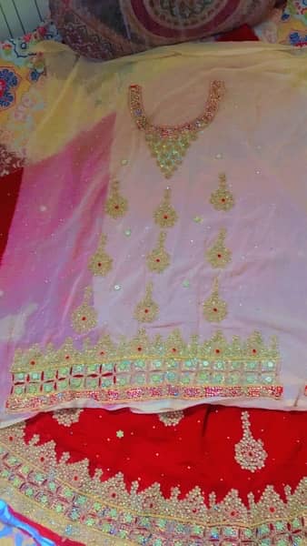 (2) Bridal Sharara  new Condition 10/10 14