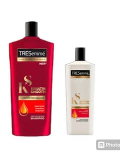 Keratin Smooth & Straight Shampoo and Conditioner