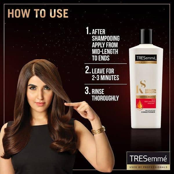 Keratin Smooth & Straight Shampoo and Conditioner 2