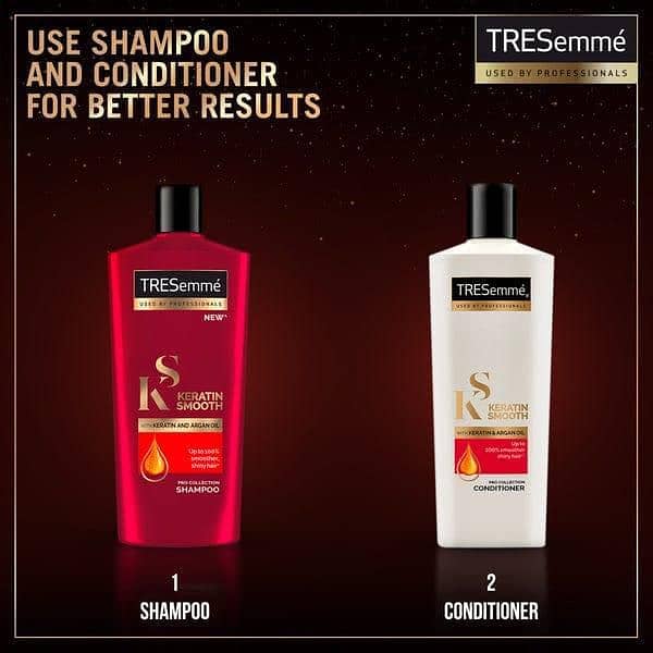 Keratin Smooth & Straight Shampoo and Conditioner 5