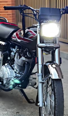 Honda 125 (Sulf Start Gold addition)with Double Samn Black tanki set 0