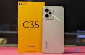 Realme c35 4+4/128 gb full. box