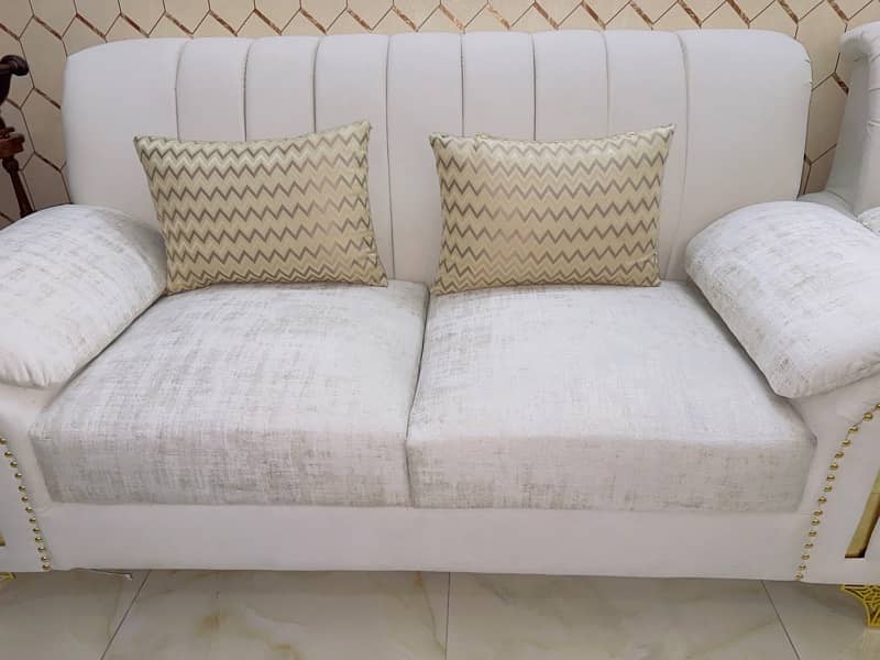 premium quality sofa set 3+2+1 seater imported cloth Poshish 7