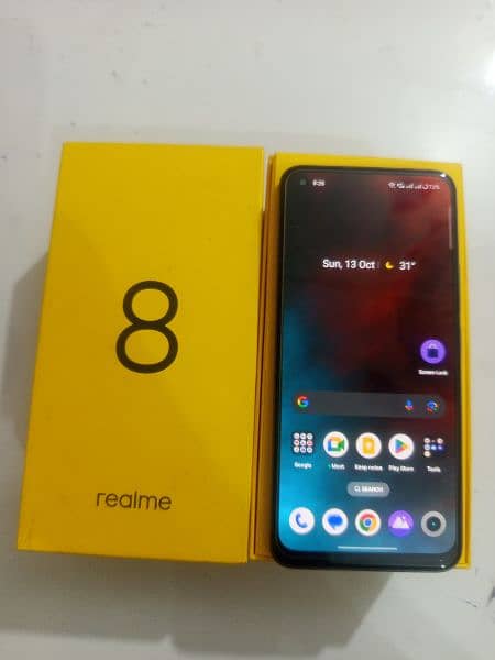 realme 8 mobile phone 1