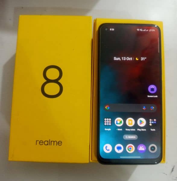 realme 8 mobile phone 4