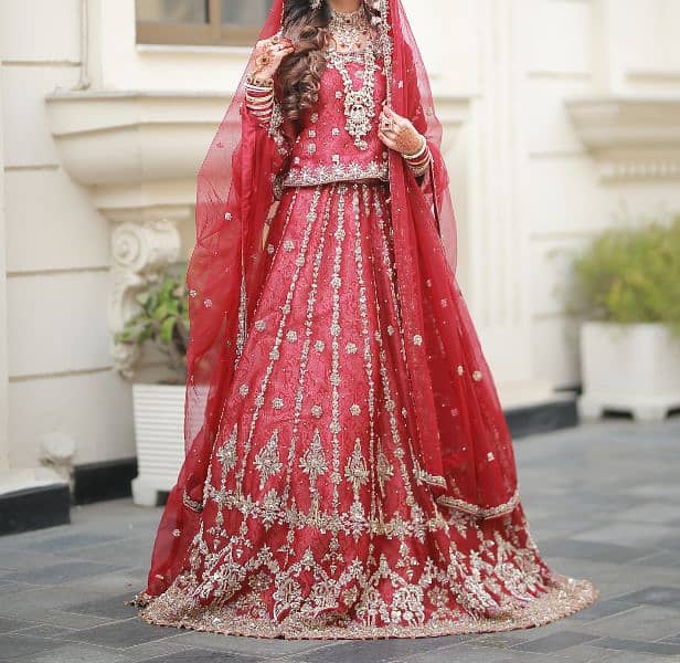 Bridal dress/Wedding Dress/ Bridal Lehnga/Designer Bridal Dress 1