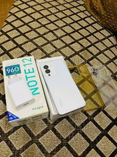 Infinix note 12 8+8/128 with box and charger pta official approved