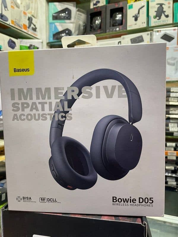 Bases Bowie D05 Bluetooth Wireless Headphone 0