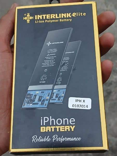 i phone x bettry Brand new condition 10/10 all okay Box pack 1