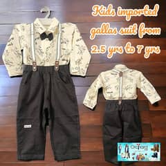 kids imported gallas suit for 1.5 years to 7 years 0