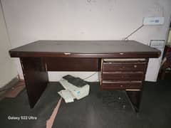 Used Wooden Office/Study/Gaming Table