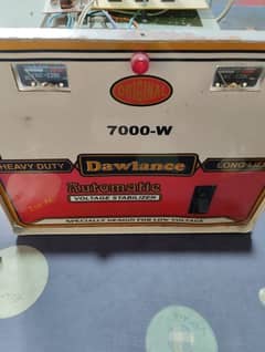 Air condition (AC) stabilizer 7000 Watts new condition