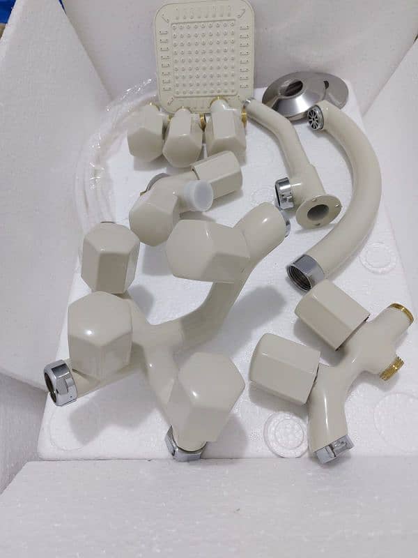 Bathroom sanitary set brass shower complete all clours 3