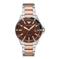 Emporio Armani | Two-tone | Rootbeer, Rose Gold | AR11340 | Watch