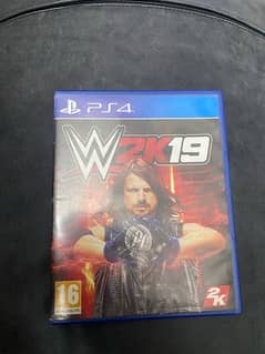 PS4 WWE 2k19 Cd 0