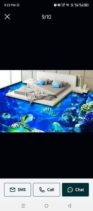 Epoxy and normal floor design available 6